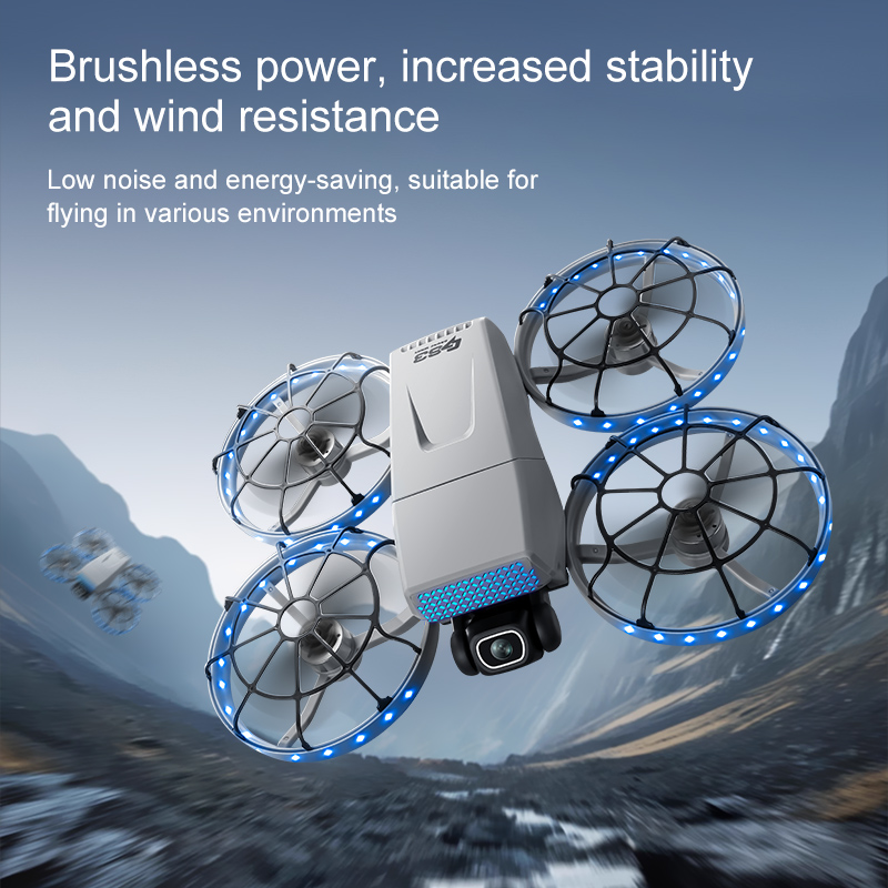 New Mini Foldable Drone G63 Op - Drone Camera Case recension och pris