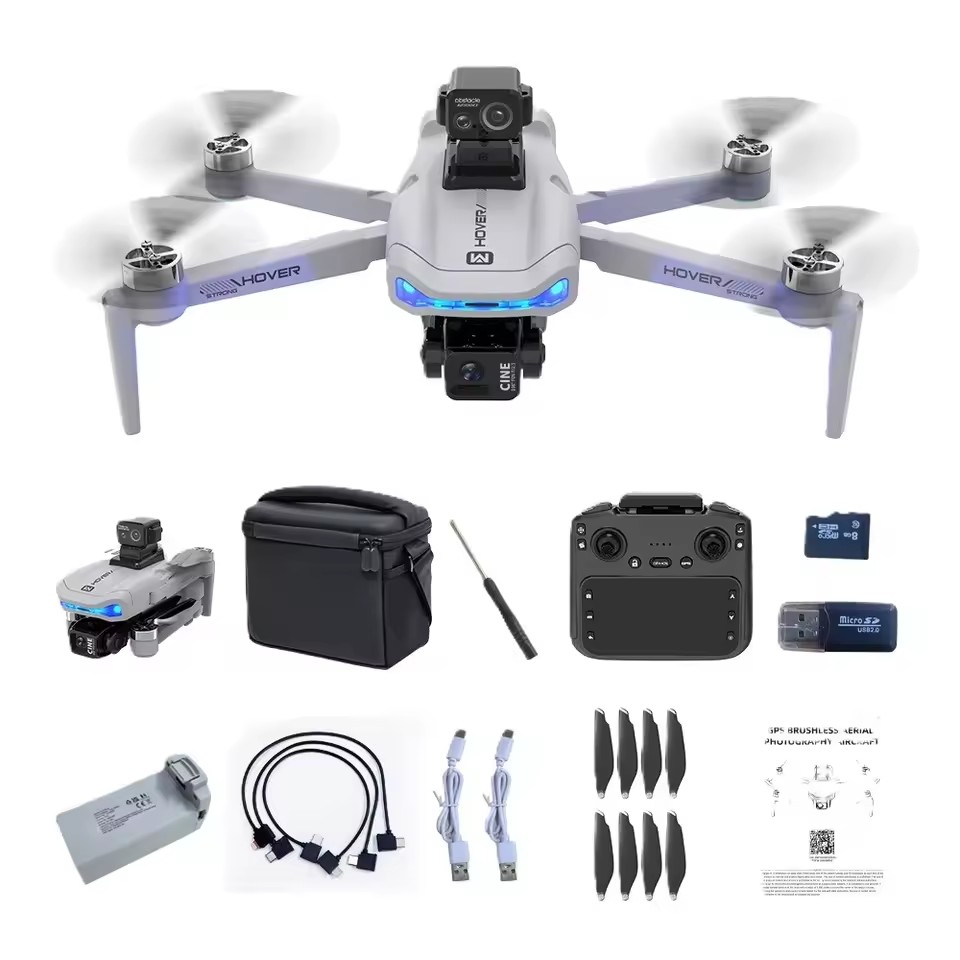 2KM Three-Axis Gimbal Drone 8K - Drone Camera With Gimbal recension och pris